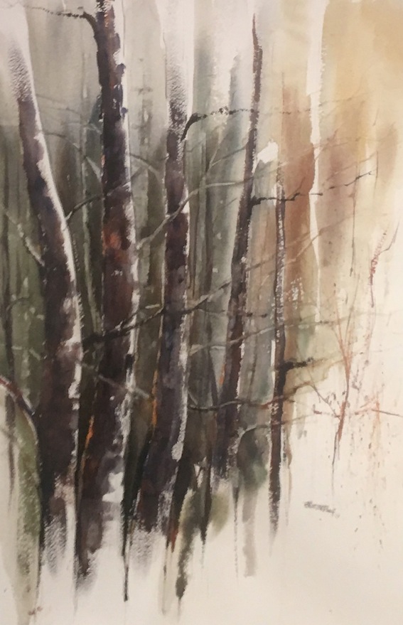 Bernadette Parsons| Untitled | watercolour| McAtamney Gallery and Design Store | Geraldine NZ